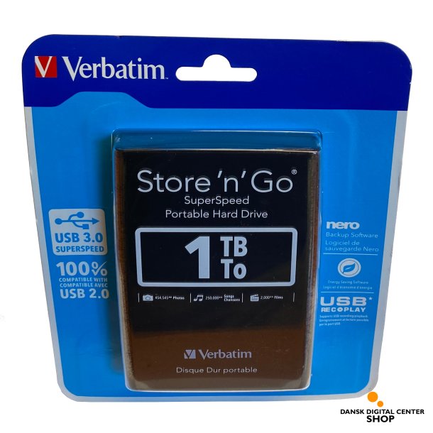 Harddisk med 1 TB til UHD boks fra Viasat (Allente)*