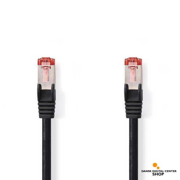 CAT 6a netvrkskabel, Sort