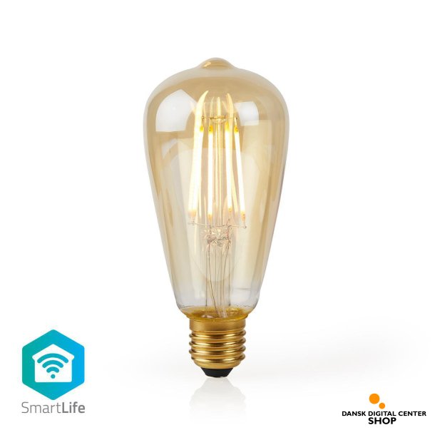 Nedis SmartLife LED Gldepre - E27 - WIFILF10GDST64