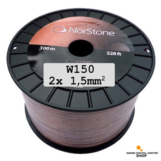 NorStone CL150 Hjttalerkabel Klar - 100 meter