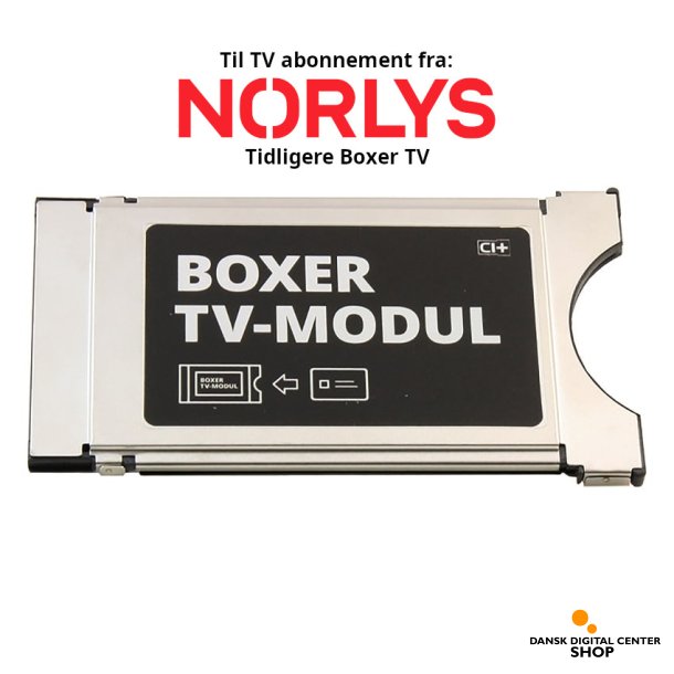 CA modul til Norlys/Boxer TV CI+
