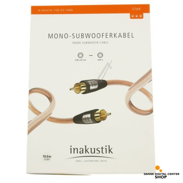 DEMO Inakustik Mono-Subwooferkabel 10,0m