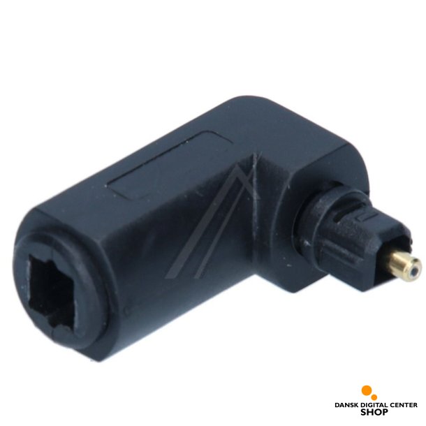 Toslink vinkel adapter - 90 grader