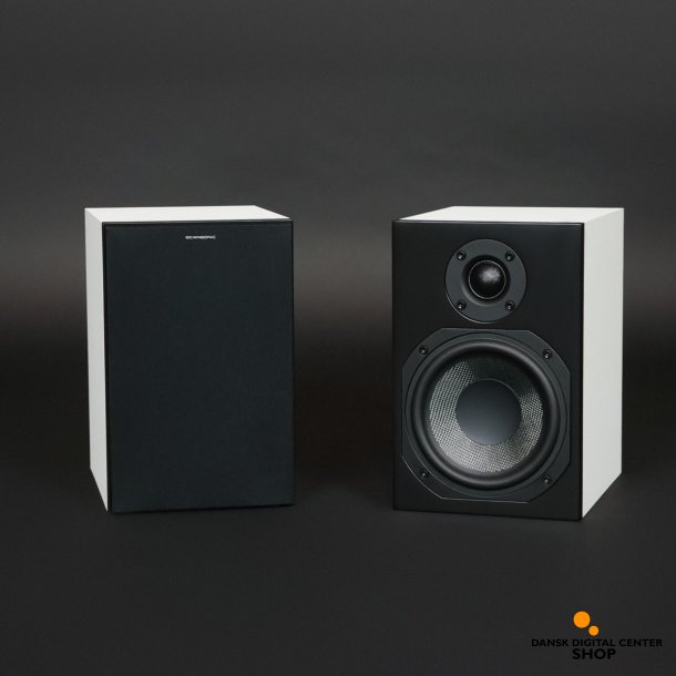 Scansonic HD L-5 Compact Monitor - St m. 2 stk - Hvid - UDSTILLINGS model