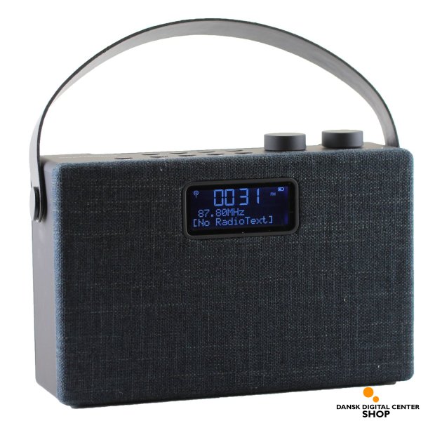 Scansonic PA7001 Brbar DAB+/FM radio med Bluetooth - Sort