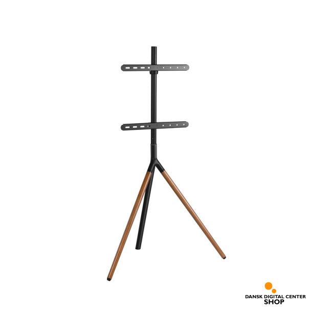 Sinox Tripod TV gulvstand m. kabelskjuler. 45"-65". Mrkt tr/sort