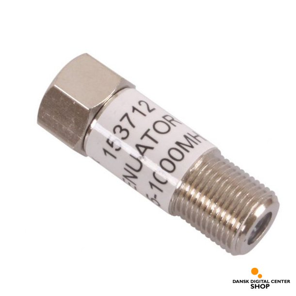 Triax dmpeled 10dB - m. f-connector stik