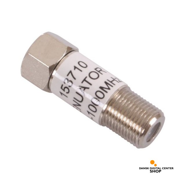 Triax dmpeled 3dB - m. f-connector stik