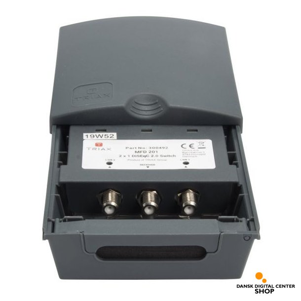 Triax MFD 201 DiSEqC Switch - 2 ind - 1 ud