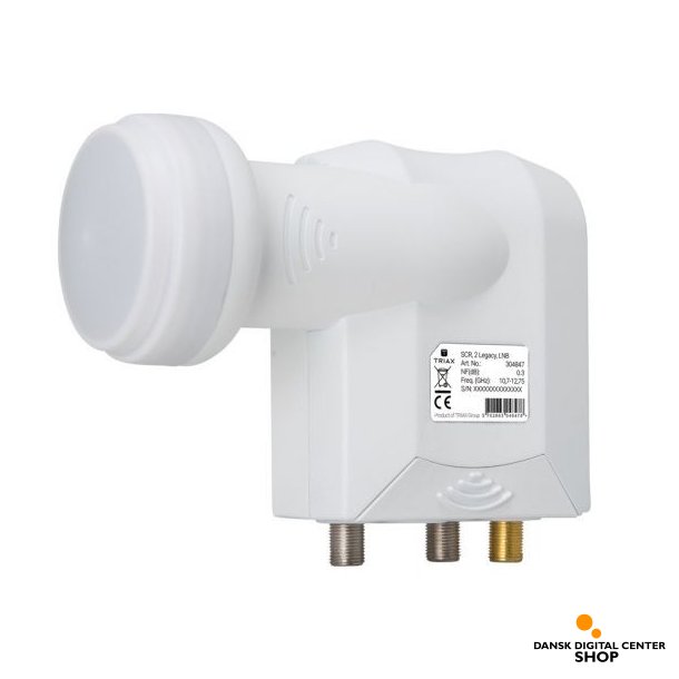 Triax Sat-CR LNB - 1x SCR + 2x Universal udgange