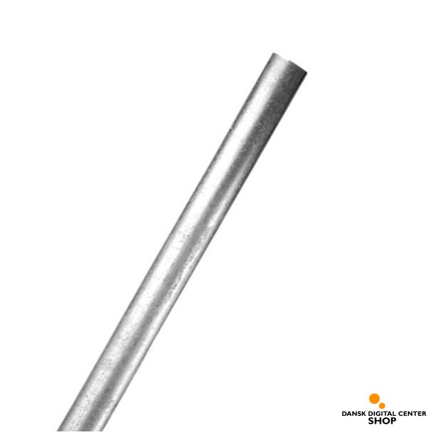 Mast i galvaniseret stl -  38mm. Pris pr. meter. (KUN afhentning)
