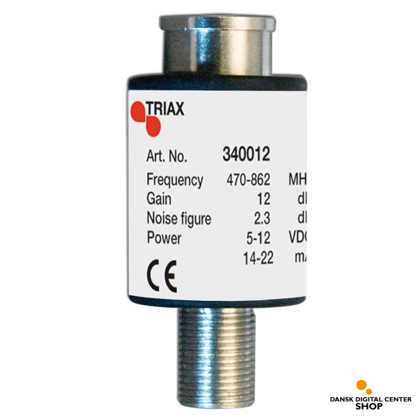 Triax Micro UHF Forstrker - 12dB