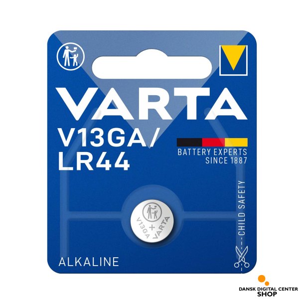 Alkaline batteri, V13GA / LR44.