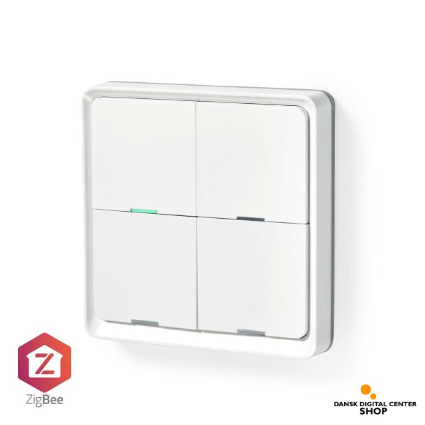 Nedis SmartLife Vgkontakt, til Zigbee 3.0, ZBWS40WT.